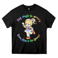Black rainbow brite badass   rainbow brite Heavy Core Tee - artisFamous