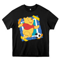 Black winnie the pooh Heavy Core Tee - artisFamous
