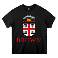 Black brown university Heavy Core Tee - artisFamous