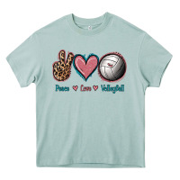 Arona Peace Love Volleyball Heavy Core Tee - Jasminsmagicworld