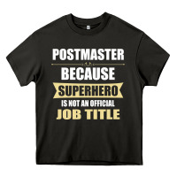 Asphalt gift for superhero postmaster Heavy Core Tee - artisFamous