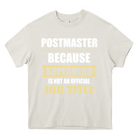 Cream gift for superhero postmaster Heavy Core Tee - artisFamous