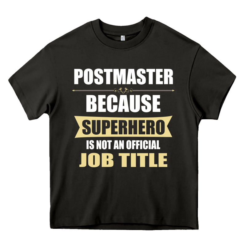 Gift For Superhero Postmaster Heavy Core Tee by artisFamous | Teevron