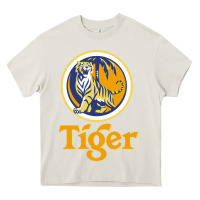 Cream The Tiger Heavy Core Tee - artisFamous