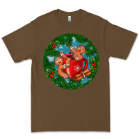 Cacao gingerbread men with hot chocolate Premium Tee - BundleAndBundleShop