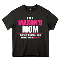 Asphalt i'm a mason's  mom just like a normal mom Heavy Core Tee - artisFamous