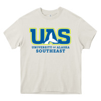 Cream Alaska Southeast Gift Heavy Core Tee - artisFamous