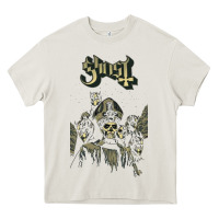 Cream ghost new Heavy Core Tee - artisFamous