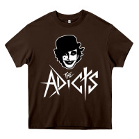Chocolate Brown the adicts Heavy Core Tee - artisFamous