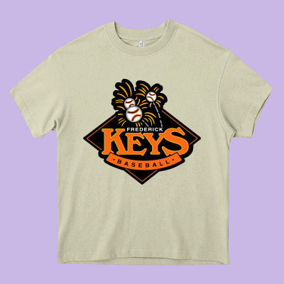 The Frederick Keys Heavy Core Tee Designed By Artisfamous