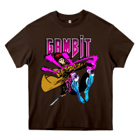 Chocolate Brown gambit Heavy Core Tee - artisFamous