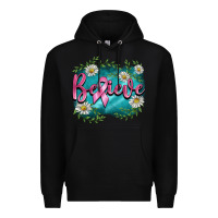Black breast cancer believe Premium Hoodie - BarkalooDesign