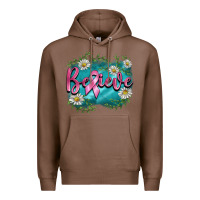 Chestnut breast cancer believe Premium Hoodie - BarkalooDesign