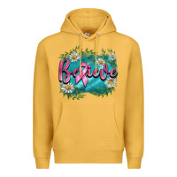Mustard breast cancer believe Premium Hoodie - BarkalooDesign