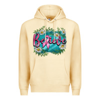 Pina Colada breast cancer believe Premium Hoodie - BarkalooDesign