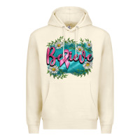Sandshell breast cancer believe Premium Hoodie - BarkalooDesign