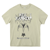 Mossy hell hammer Heavy Core Tee - artisFamous