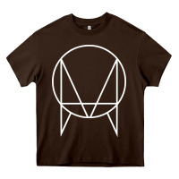 Chocolate Brown owsla music Heavy Core Tee - artisFamous