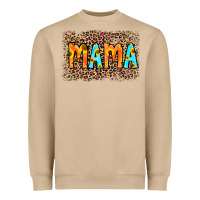 Mushroom Leopard Sunflower Mama Heavyweight Sweatshirt - RanaPortraitStore