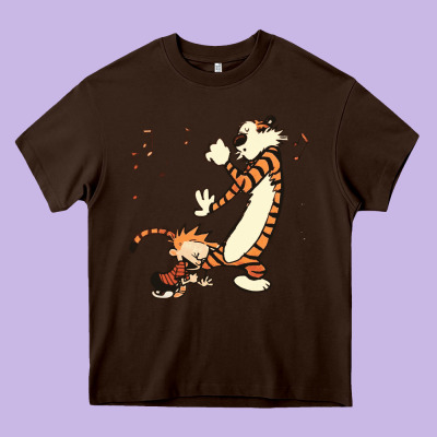 Calvin Dance Party Heavy Core Tee Designed By Artisfamous