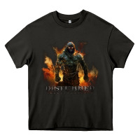 Asphalt disturbed 8 Heavy Core Tee - artisFamous