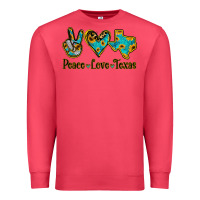 Cardinal Peace Love Texas Premium Sweatshirt - Jasminsmagicworld