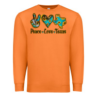 Carrot Peace Love Texas Premium Sweatshirt - Jasminsmagicworld