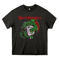 Asphalt deep purple 7 Heavy Core Tee - artisFamous