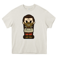 Cream hannibal lecter chibi Heavy Core Tee - artisFamous