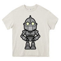 Cream iron giant Heavy Core Tee - artisFamous