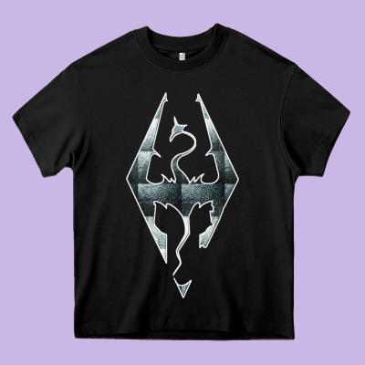 Skyrim Heavy Core Tee Designed By Artisfamous