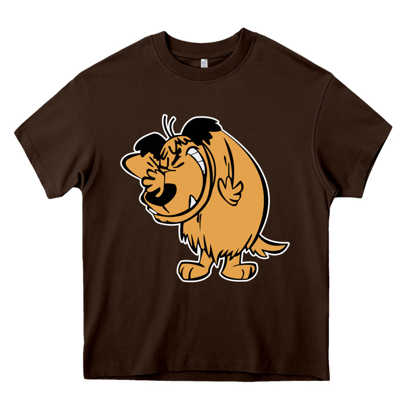 Smile Mumbly Muttley Dog Heavy Core Tee by artisFamous | Teevron