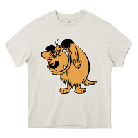 Cream smile mumbly muttley dog Heavy Core Tee - artisFamous