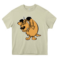 Mossy smile mumbly muttley dog Heavy Core Tee - artisFamous
