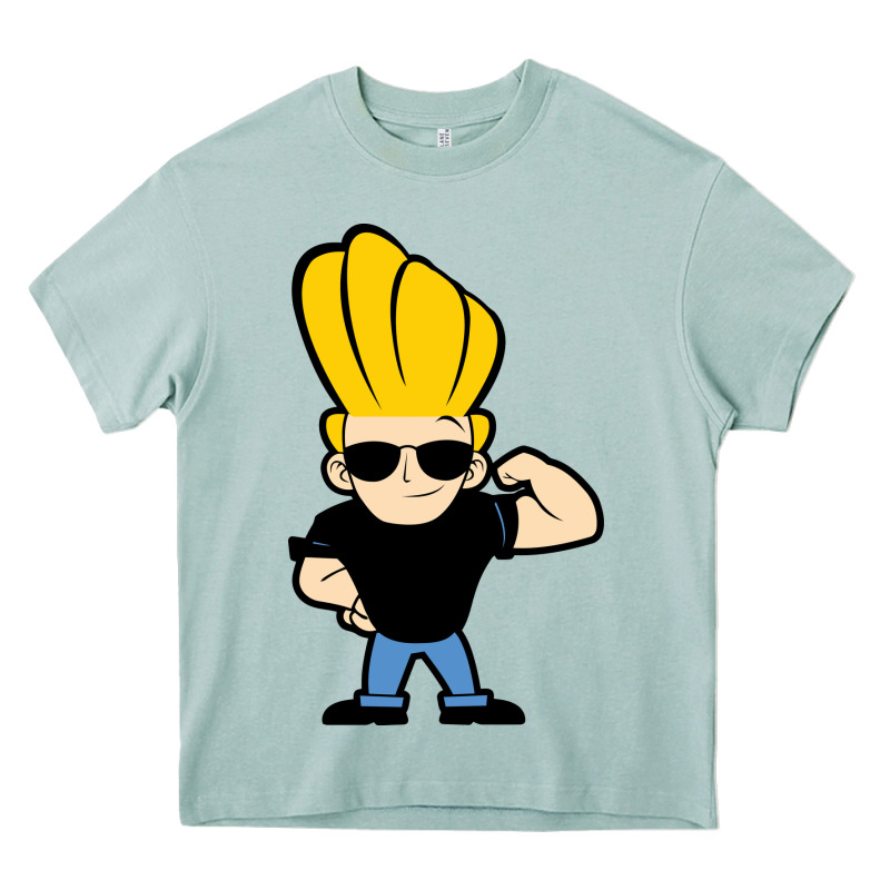 Johnny Bravo Chibi Heavy Core Tee by artisFamous | Teevron
