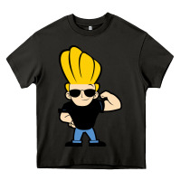 Asphalt johnny bravo chibi Heavy Core Tee - artisFamous