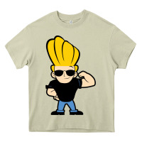 Mossy johnny bravo chibi Heavy Core Tee - artisFamous