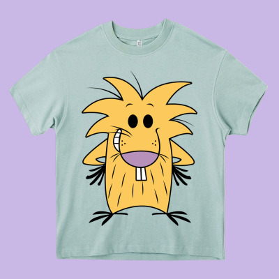 Norbet Angry Beaver Heavy Core Tee Designed By Artisfamous