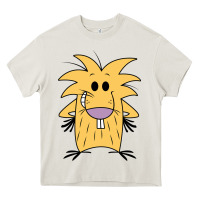 Cream norbet angry beaver Heavy Core Tee - artisFamous