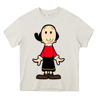 Cream olive oyl Heavy Core Tee - artisFamous