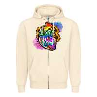 Love Is Love Pride Zipper Hoodie | Teevron