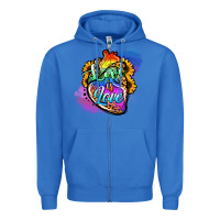 True Royal love is love pride Zipper Hoodie - Jasminsmagicworld