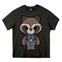 Asphalt rocket racoon chibi Heavy Core Tee - artisFamous