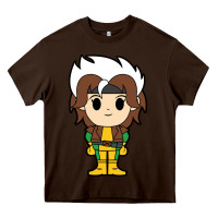 Chocolate Brown rogue x men chibi Heavy Core Tee - artisFamous