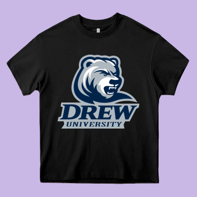 Drew University Heavy Core Tee Designed By Artisfamous