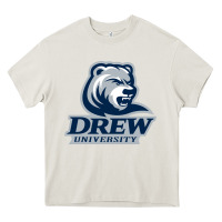 Cream drew university Heavy Core Tee - artisFamous