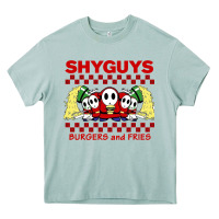 Arona shy guys burger and fries Heavy Core Tee - artisFamous