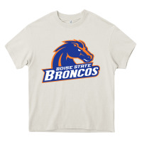 Cream Boise Design Heavy Core Tee - artisFamous