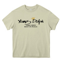 Mossy Rest in Peace Young Dolph Heavy Core Tee - artisFamous