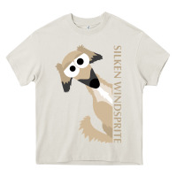 Cream silken windsprite classic Heavy Core Tee - artisFamous